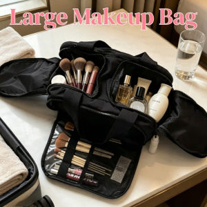Multi-compartment Cosmetic Storage Bag Large Capacity Travel Makeup Organizer Cosmetics Arrangement