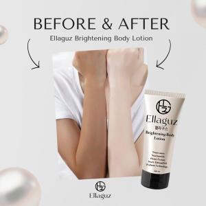 ELLAGUZ BRIGHTENING BODY LOTION 200ML - BODY LOTION PEMUTIH ELLAGUZ