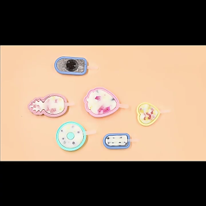 Set of 4 Colorful Silicone Ice Lolly Moulds Easy Releases Popsicles Maker Ice Cream Molds Convenient Kitchen Tool