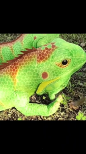 Cartoon Lizard Stuffed Animals Halloween Surprise Gift Toy Bedroom Throw Pillow Oversized Lizard Plush Pranks Toy