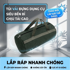 Bộ sắp xếp công cụ phần cứng SAVORBOX Túi đựng dụng cụ túi xách bằng vải Canvas dày Dụng cụ cầm tay Bộ công cụ sửa chữ