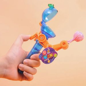 Robot Permen Lolipop Unik Tempat Permen Tembak Lolipop Mainan Anak