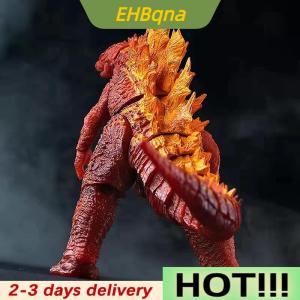EHBqna Godzilla X Kong : The New Empire New Colors Action Anime Figure Titan Godzilla 22cm Soft Glue Monster Doll Model Ornaments Toys