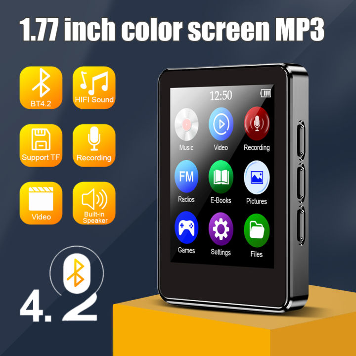 TANG STORE 2023 New MP3 Music Player Bluetooth 4.2 Touch Screen with