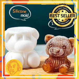 Cetakan Es Batu Bentuk Beruang - Cetakan Es Silikon Bentuk Beruang Cetakan Es Krim Es Batu dll by Einstein-Store