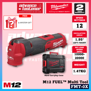 Milwaukee FMT-401X / FMT-0X M12 FUEL™ Oscillating Multi Tool
