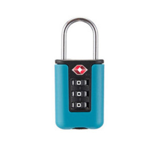 TSA Customs code lock Anti-theft travel luggage lock Mini Color Matching Bag Password Padlock