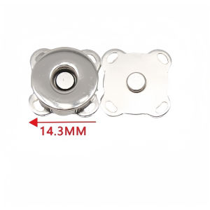 Wholesale 100pcs Handbag Purse Bag Snap Magnetic Clasps Component DIY Magnetic Snap Fasteners Clasps Buttons
