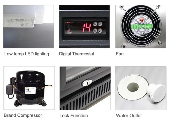 LVNI%202%20Door%20Cooler%20double%20glass%20door%20(900mm)%20Black%20(Compressor,2~10c)with%20lock,blower%20fan%20,pipe%20less%20-%20Image%205