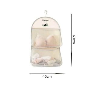 Túi Lưới Đựng Đồ Lót Tất Vớ Treo Tường Giỏ Treo Đồ Cá Nhân Có Quai Xách Nhỏ Gọn Tiện Lợi - BAUHO