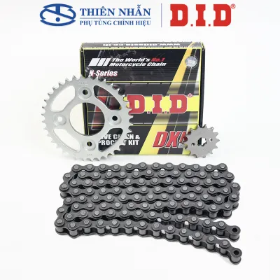 Nhông sên dĩa DID Wave RS/RSX/S100/S110/alpha mới Future 2/X/Neo Dream 110 Blade 110 DXN (sên 9 ly)