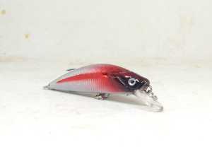 Umpan Minnow Abu Tua 50mm - Replika Altron S 50 Multicolor Warna-Warni untuk Panahan