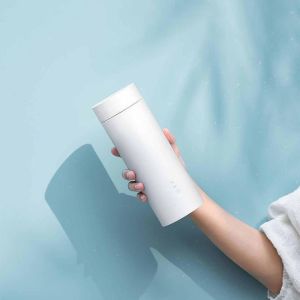 Viomi Portable Stainless Steel Electric Heating Bottle (400ml Capacity) with Hidden Power Cord Anti Rust Anti-fouling Good Cleaning and No Plastic Odour