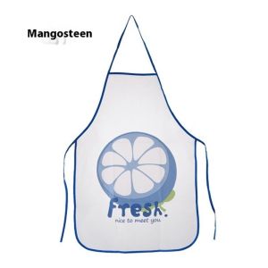 ผ้ากันเปื้อนกันน้ำผลไม้น่ารักสำหรับทำอาหารในครัวสไตล์การ์ตูนทนน้ำมัน