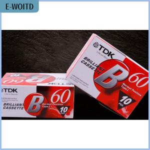 【E-WOITD】 Standard Cassette Blank Tape Player Empty 60 Minutes Magnetic Audio Tape