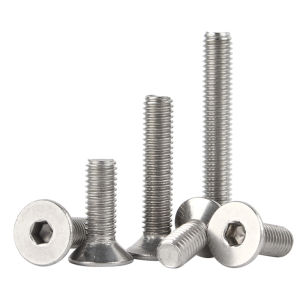 316 Stainless Steel Cross Countersunk Head Socket Head Cap Screws Flat Head Cap Screws And Bolts M3 M4 M5 M6 M8 M10