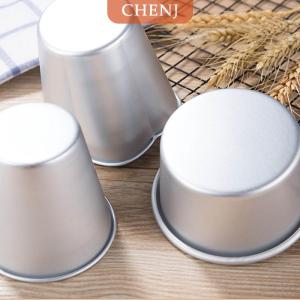 [COD] CHENJ แม่พิมพ์พุดดิ้งคัพเค้กขนาดเล็กแม่พิมพ์อบเค้กแบบไม่ติดกระทะแม่พิมพ์อบอลูมิเนียมอัลลอยแบบร้อนเร็ว1ชิ้น