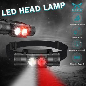 Elfs Active Senter kepala LED Head Lamp 566 Lumen Lampu Hiking Camping
