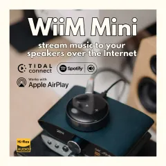 WIIM Mini Hi-Res Lossless Bit Perfect Streamer Android iOS Airplay   Spotify Tidal Qobuz etc