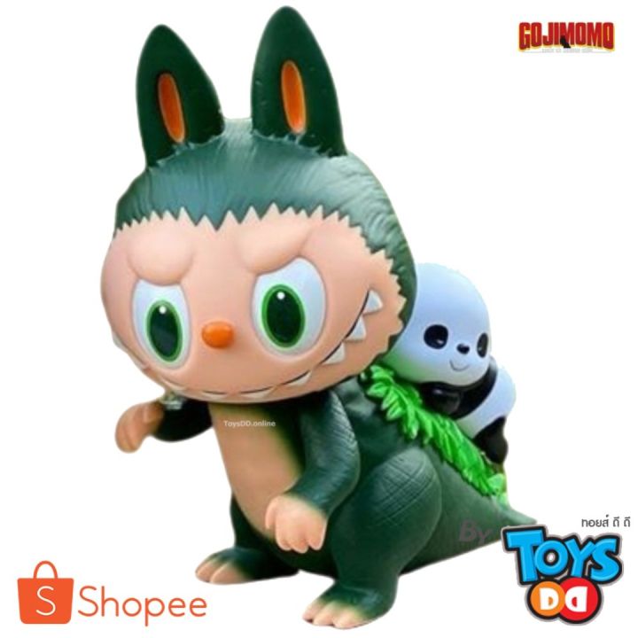 POPMART × HOW2WORK 成都限定 【GOJIMOMO PANDA】 HOW2WORK KASING THE MONSTER SERIES LABUBU Gojimomo Panda