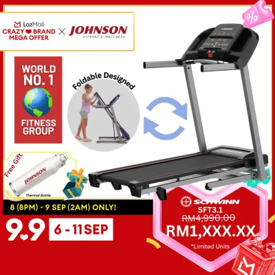 Johnson Fitness Schwinn SFT3.1 Treadmill [9.9 Special Price]