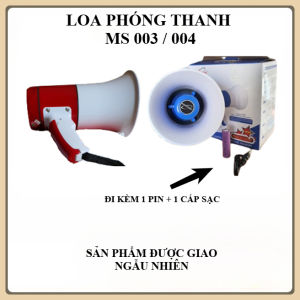 LOA PHÓNG THANH CẦM TAY CÓ CỔNG GẮN USB MS-003/004