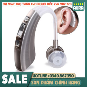 Tai nghe trợ thính Máy trợ thính không dây cao cấp cho người già người điếc nặng VHP 220 siêu lọc âm thanh phù hợp cho mọi lứa tuổi