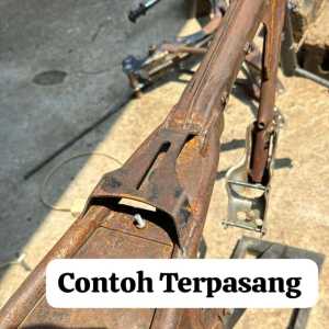 dudukan tangki honda Gl 100 braket tengki Glpro glmax tatakan tengki Megapro pangkon tangki CB 3MM PRES TEBAL RAPIH