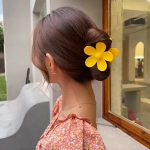 Simple Fashionablue Ladies Big flower Hairpin Multicolor Trendy Hair Accessories Childrens