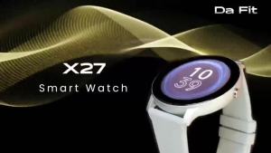 (HD1)LAXASFIT 2025 Smart Watch HD Full Screen Touch IP67 Waterproof Pedometer Monitor