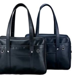 นักเรียนญี่ปุ่น jk กระเป๋านักเรียนแบบหิ้วสำหรับนักเรียนมัธยมชายและหญิงสะพายไหล่ PU กระเป๋าใส่เสื้อผ้ากระเป๋าเป้ใส่เอกสารกันน้ำ HOT