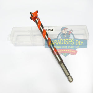 Bán lẻ- Mũi khoét gỗ chuôi lục giác - Mũi khoan khoét lỗ tròn đường kính 15 - 35mm