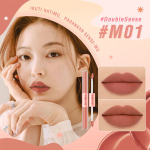 Pinkflash Duo Lip Gloss Series PF L13 | Double Sense 2in1 Dual Ended Lipstick Ombrelips Matte