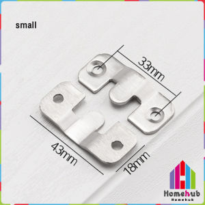 HB Multifunctional Interlock Hanging Buckle Wall Picture Frame Hanger Wall Mounted Bracket