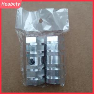 Heabety 2pcs nhôm M TB Xe Đạp Xe Đạp Một xle pedal chống trượt phía trước phía sau một xle chân PEGs xe đạp socle footrest đạp Phụ Kiện Xe Đạp