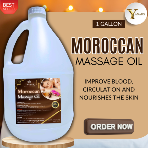 Moroccan Scented Massage Oil – Relaxing Spa Formula 1 Gallon