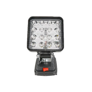 Lampu Tembak Baterai Emergency Lampu Sorot Pergudangan Proyek Lampu Led Portable Lamp Baterai 21V Work Lamp Senter 3 Inch / 4 Inch + Charger