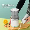 BKK 2in1 Fruit Juicer Cordless Citrus Fruit Blender USB Type C Portable Mesin buah Jus Oranges Apple Pomegranate JB909. 