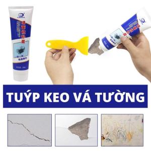 KEO VÁ TƯỜNG ĐA NĂNG CHỐNG THẤM COMBO 2 TUÝP 250G | KEO TRÁM VẾT NỨT TƯỜNG VÁ LỖ ĐINH KHE HỞ SỬA TƯỜNG CHỐNG BONG TRÓC
