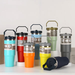 20/30oz Portable Vacuum Flask Car Insulated Cup Keep Cold and Heat Thermal Mug Sport Water Bottle Stainless Steel Thermos Bottle2026