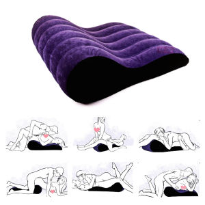 Foldable Pillow Wedge with Radians Soft Portable Inflatable Cushion Couple Wedge pillow Tool