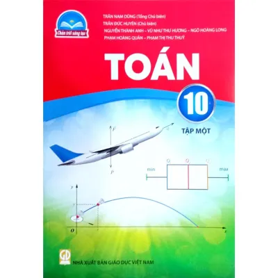 Sách giáo khoa Toán 10 tập 1 - Chân Trời Sáng Tạo - Bán kèm bao sách + 1 bút bi TL-027