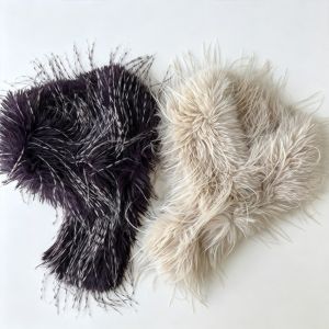 FLYING Thick Tassels Scarf Windproof Keep Warm Warm Fur Scarf Fluffy Neck Protection Neck Warmer Scarf Winter