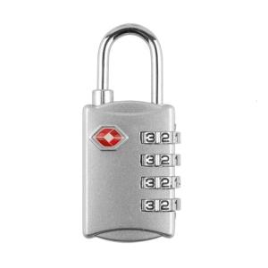4-Digit Security Combination Padlocks Suitcase Locks Multifunctional Luggage Locks Travel Accessories for Gym Lockers