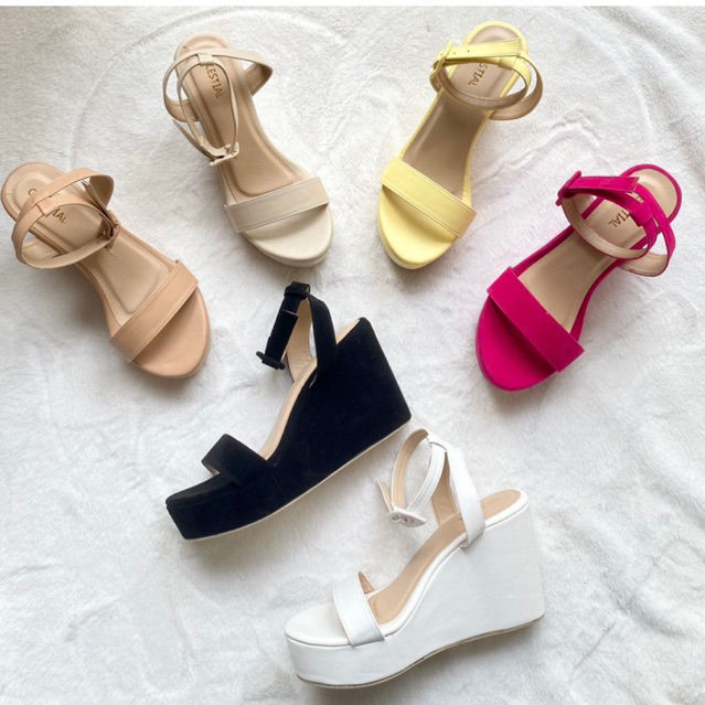 ⭐️Celestialshoe.ph Zyrene 4inches Wedge Sandals