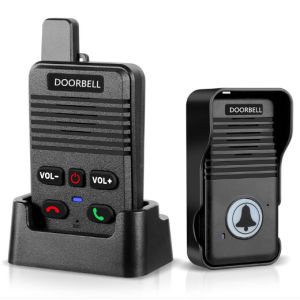 🌟Full Duplex Wireless Doorbell - 1000ft Jarak Waterproof! 🚪Hands - Free Dua - Arah Komunikasi untuk Rumah Perniagaan & Pejabat 🌟