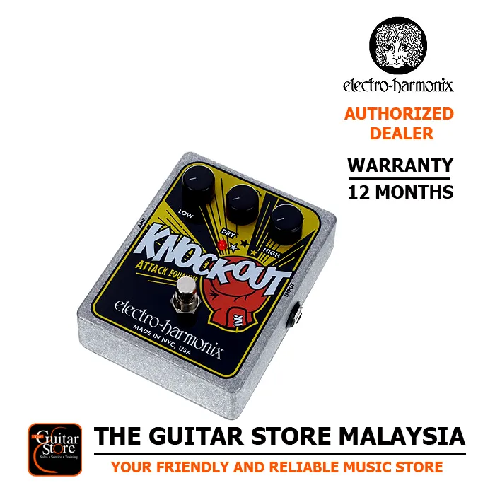 Electro Harmonix Knockout Attack Equalizer Guitar Effect Pedal