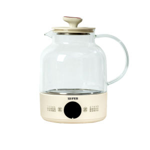 SG【ReadyStock】Herbal tea stewing health preservation pot Precise Simmer Keep Warm Cool Touch Handle Removable Basket