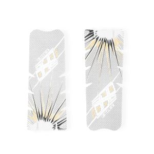 SERAPHYXO Retrofitting Film Bicycle Crank Sticker Scratch Resistant Waterproof Bike Protective Sticker Bicycle Parts Protective Cover Crank Protection Film Riding Accessories