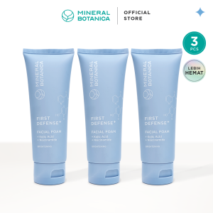 Mineral Botanica First Defense Facial Foam Triple Pack